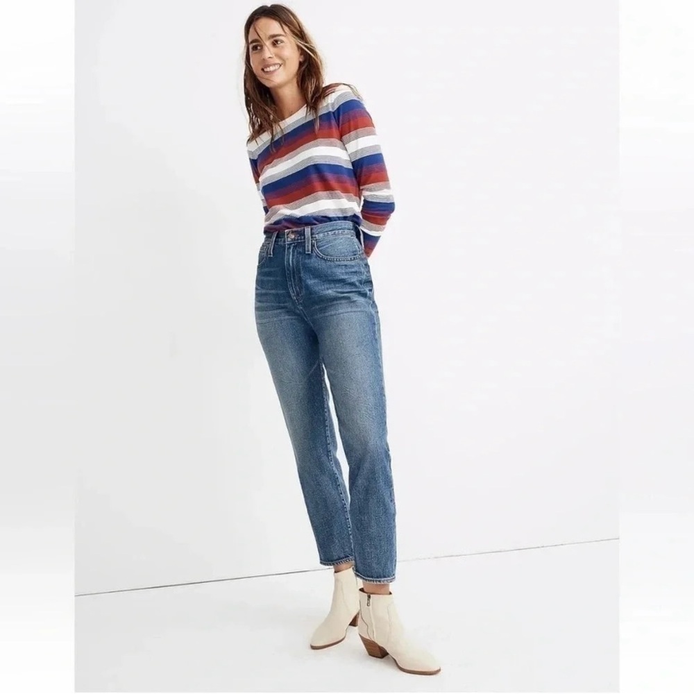 NWT Madewell | The Mom Jean Denim Medium Wash Size 29
